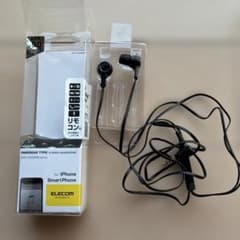 ELECOM EHP-CS3520MBK 有線イヤホン 本体のサムネイル