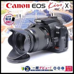 Canon EOS Kiss Digital X 一眼デビュー！スマホ転送OK - メルカリ