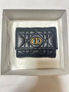 新品 Dior Caro Veronia ウォレット カナージュ カーフスキン - メルカリ