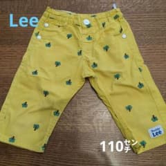 「Buddy Lee」 ハーフパンツ ヤシの木刺繍 イエロー男110　夏　値下げのサムネイル