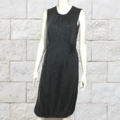 未使用 最高級 カシミア＋シルク ブルネロクチネリ リボンワンピース L