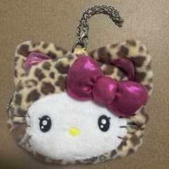 あ*む様 ハローキティ ヒョウ柄 フェイスポーチのサムネイル