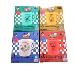 ◇신품·미사용◇BTS BT21 이치반 복권 스태킹 머그컵◇4종 세트