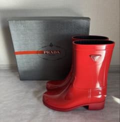 PRADA レインシューズ プラダ 長靴 - メルカリ