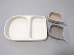 リッチェル 離乳食 トライすくいやすいシリコンプレート 小分けシリコンカップのサムネイル