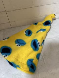 SESAME STREET 쿠키몬스터니트 모자
