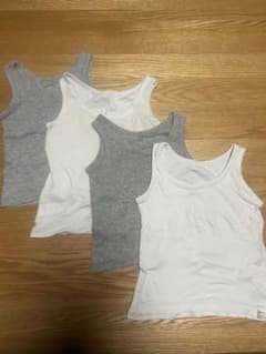 UNIQLO ベビー エアリズム タンクトップ 4枚セット 90cm 80㎝のサムネイル