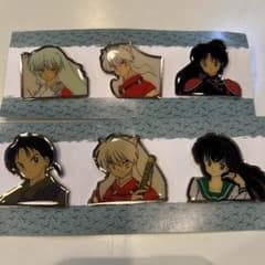 犬夜叉　ピンバッジセット　【バラ売り不可】　少年サンデー　応募者全員サービスのサムネイル