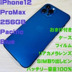 P107 SIMフリー iPhone12 Pro Max 256GB おまけ付き - メルカリ