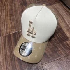 NEW ERA LAドジャース メッシュキャップ ベージュのサムネイル