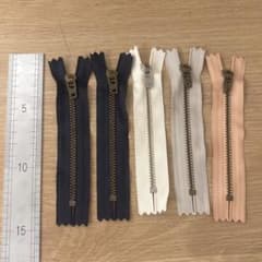 ファスナー5本セットのサムネイル
