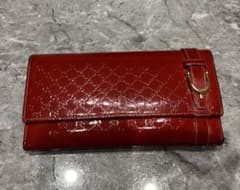 グッチ　GUCCI エナメル 長財布のサムネイル