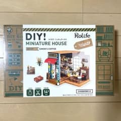 Rolife つくるんです ミニチュアハウス DG109 コーヒーショップのサムネイル