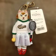 完売casseliniキャセリーニ キーホルダーキーリングチャームテニス