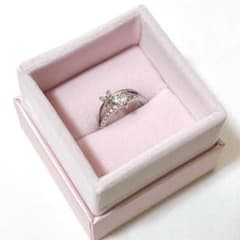 レディース 指輪 リング ハート 蝶 シルバー プレゼント アクセサリー 10号