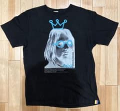 【美品】古着 フランス製 ニルヴァーナ カートコバーン Tシャツ ブラックのサムネイル