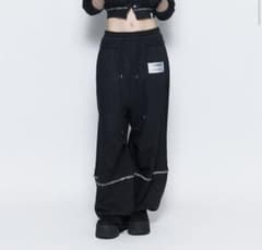 S double drawstring pants theredthrad - メルカリ