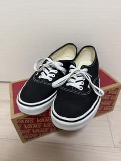 VANS Authentic ブラック スニーカーのサムネイル