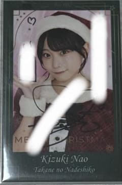 高嶺のなでしこ 城月菜央 ミニフォト 直筆サイン クリスマス - メルカリ
