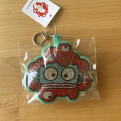 ミャクミャク ハンギョドン キラキラレザーキーホルダー なりきり