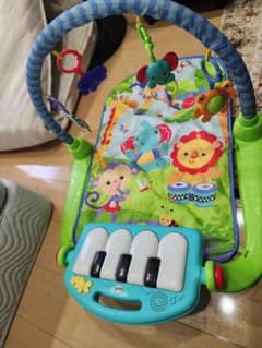 音楽マットおもちゃ ピアノ付き 動物デザインのサムネイル