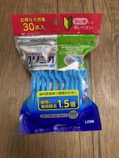 クリニカアドバンテージ デンタルフロス Y字タイプ 30本入 匿名配送 送料無料のサムネイル