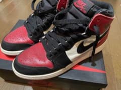 《値下げ中！》NIKE AIR JORDAN1 "BRED TOE"のサムネイル