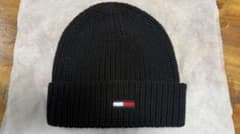 TOMMY JEANS ニット帽 ビーニー ブラックのサムネイル