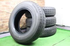 【新車外し】２０２５年製・１９５／８０Ｒ１５・ハイエース・キャラバン等　№４４３ 新車外し】2025年製・195／80R15・ハイエース・キャラバン