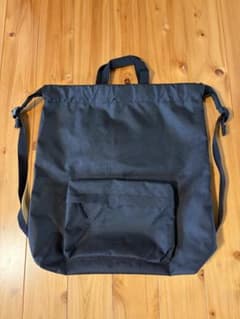MUJI　無印良品　トートバッグ　巾着リュックサックのサムネイル