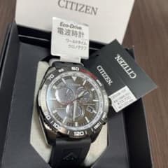 CITIZEN エコドライブ クロノグラフ CB50036-70X 新品 - メルカリ