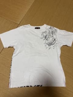 ORIENTAL 花柄幾何学模様 Tシャツ Lサイズのサムネイル
