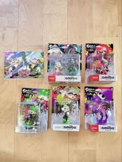 amiibo スプラトゥーンシリーズ 5点 ステッカーセット - メルカリ