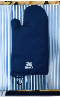 FRESH DRINK SERVICE 鍋つかみ　FDS_MITTEN NAVYのサムネイル