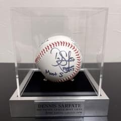 福岡ソフトバンクホークス　サファテ　最多セーブ投手賞記念　直筆サイン入りボール 福岡ソフトバンクホークス サファテ 最多セーブ投手賞記念 直筆サイン