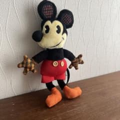 ディズニー ミッキー ぬいぐるみ レトロ キーホルダーのサムネイル