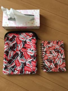 コカコーラ ノート& ポーチ 2個セットのサムネイル