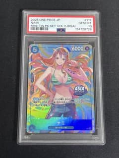 ［PSA10］ナミ P-112 プロモ ワンピースカード ミニティン vol.2のサムネイル