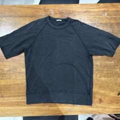 ダークグレー ラグランスリーブ Tシャツ Sサイズのサムネイル