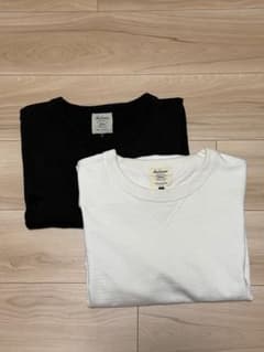 セット売り】JACKMAN Dotsume Rib T-Shirt 白 黒 - メルカリ