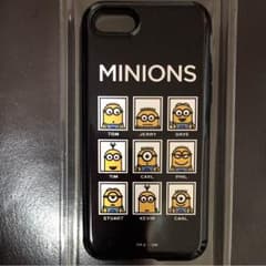 新品 未使用‼️ミニオンズ iPhone7/8シリコン製ケース(ブラック)のサムネイル
