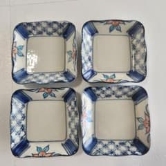 福泉窯 食器 4点 小皿 陶磁器 送料込み