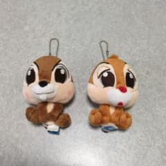 디즈니 칩 & 데일 데카 눈 마스코트 키 체인 프라이즈