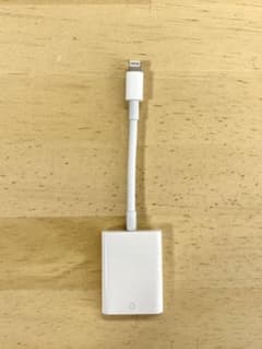 APPLE 純正 Lightning SDカード カメラリーダーのサムネイル