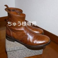 ★ちゅう様専用★CODENOIR 【コードノワール】レザーブーツ　サイドジップのサムネイル