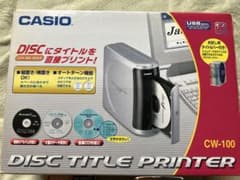 CASIO ディスクタイトルプリンター CW-100のサムネイル