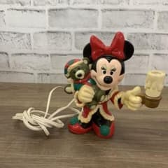 D-2 Disney ミニーマウス クリスマスランプ レトロ雑貨 キャラクター D-2 Disney ミニーマウス クリスマスランプ レトロ雑貨 キャラクター