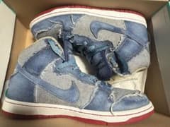 Nike Dunk High Denim スニーカーのサムネイル