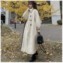 タグ付】Ermé ❤️エルメ Stand collar shaggy coat - メルカリ