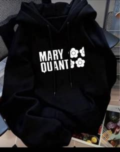 デイジー柄 ブラック パーカー Mサイズ - メルカリ